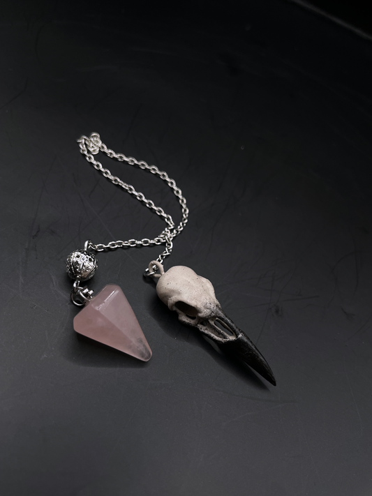 Pendulum Rose Quartz Point