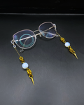 Gold Glasses Charm