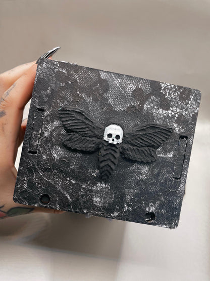 Victorian Gothic Cabinet with Skulls & Relics