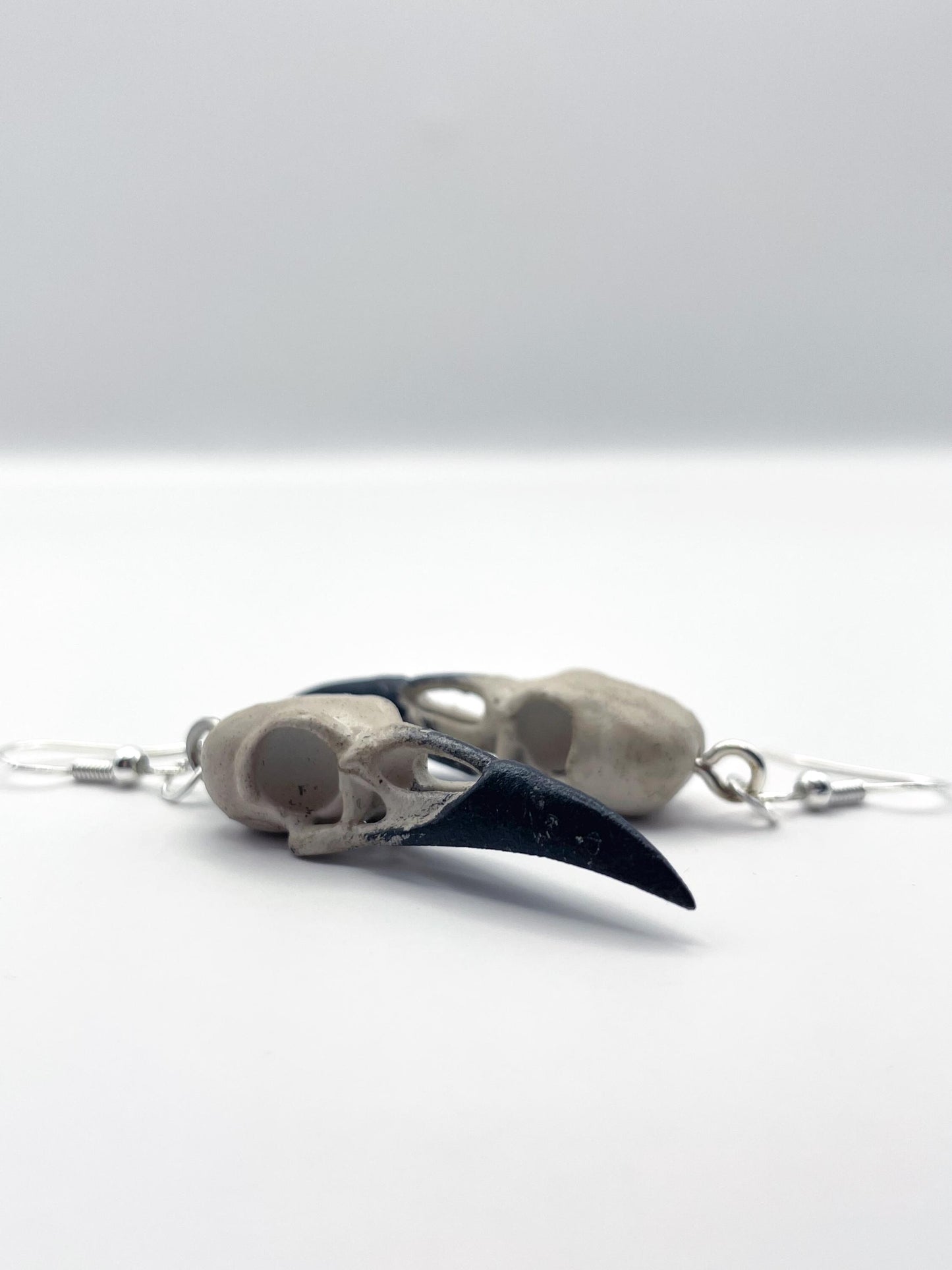 Raven Skull Earrings