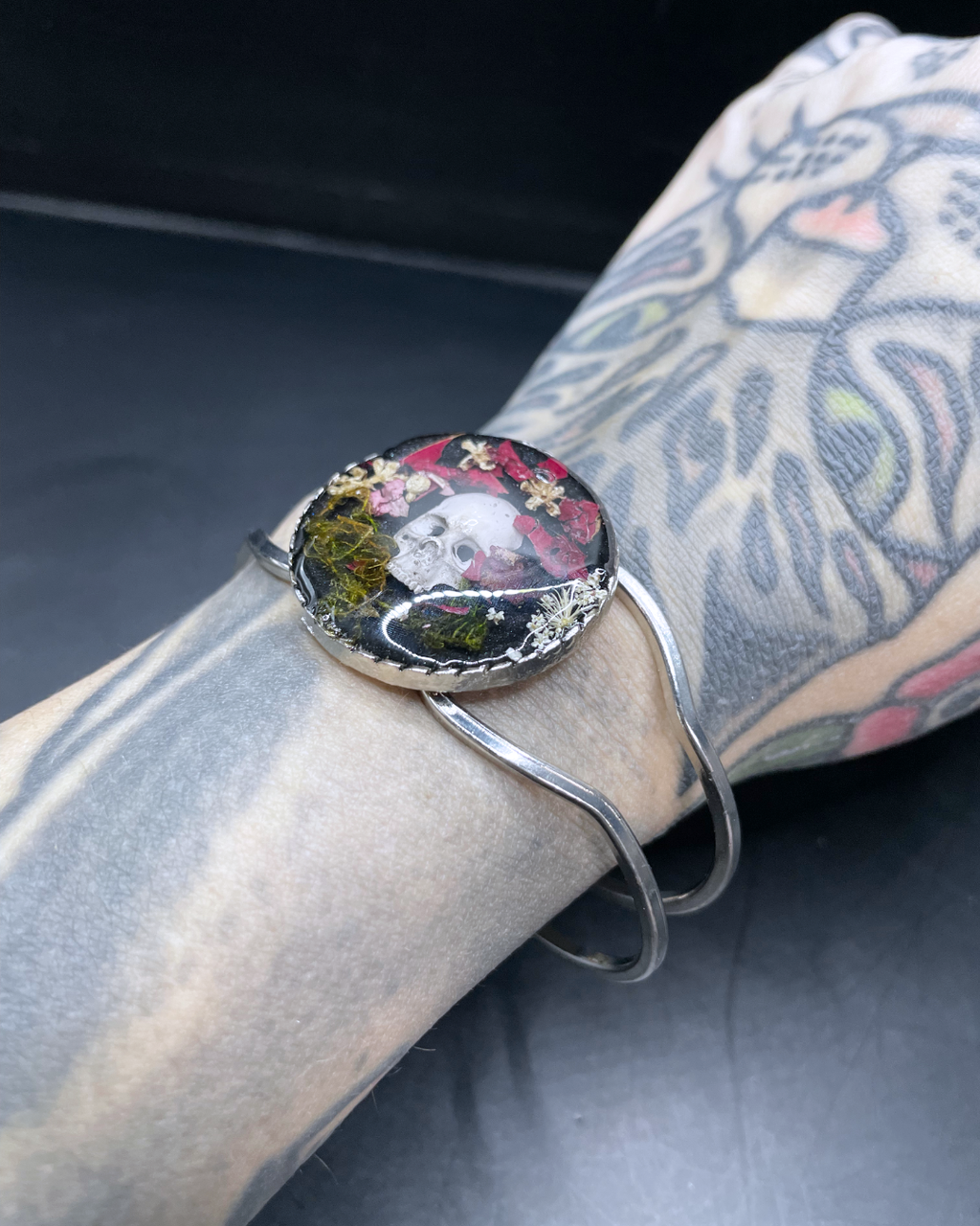 Memento Mori Bloom Cuff