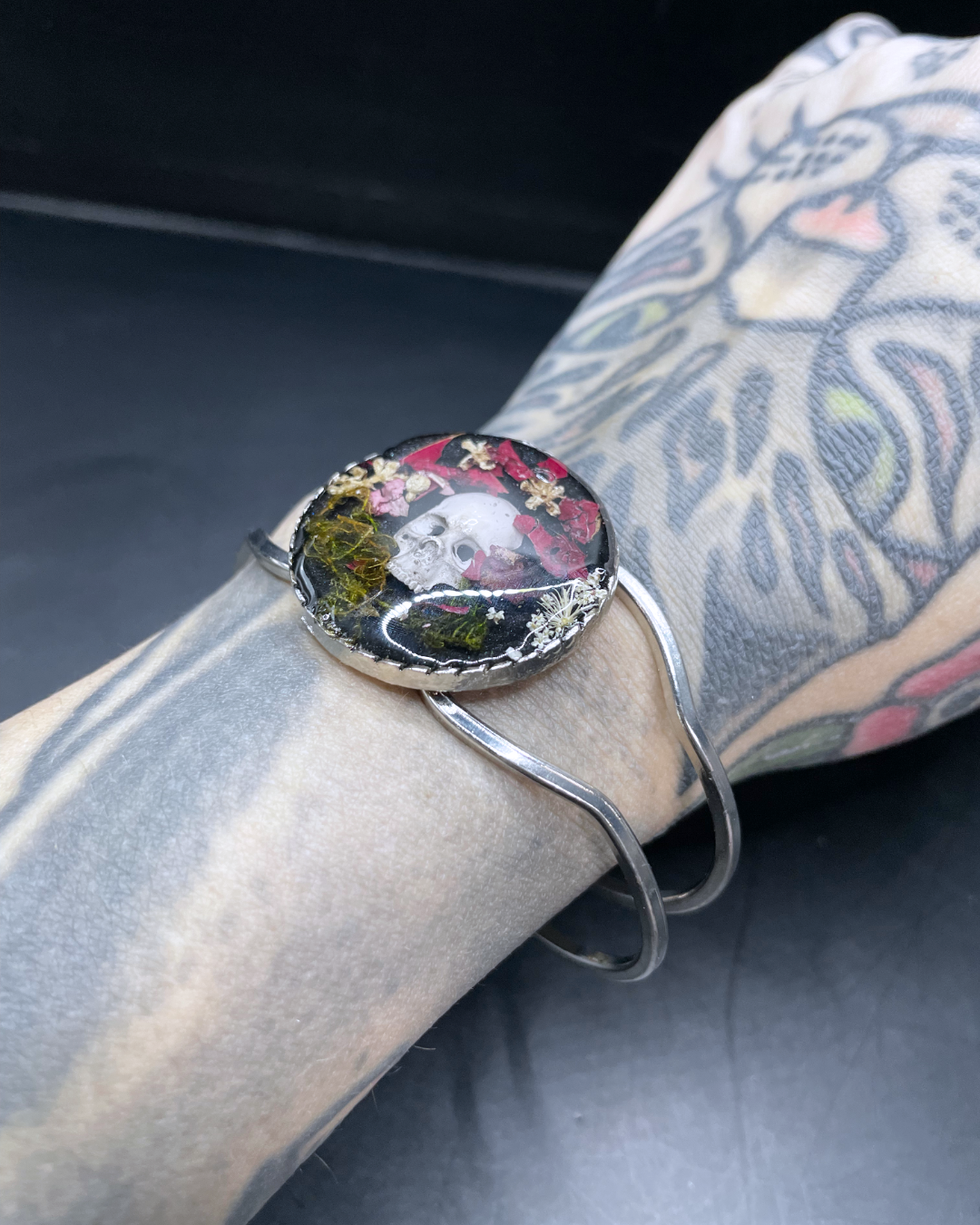 Memento Mori Bloom Cuff