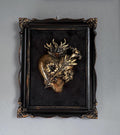 Gothic Wall Art Relic: Sacred Heart of Joseph framed