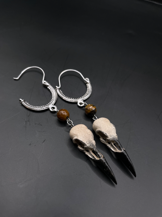 Grim Flight Earrings