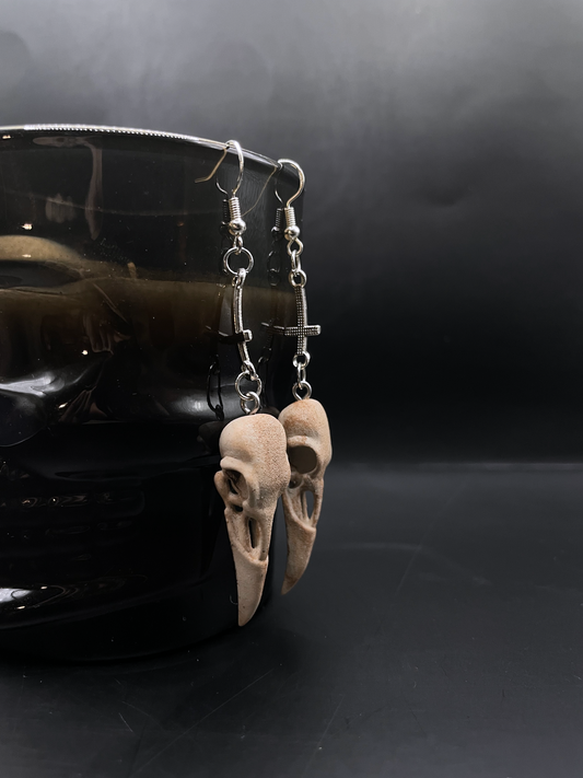 Infernal Cross Earrings