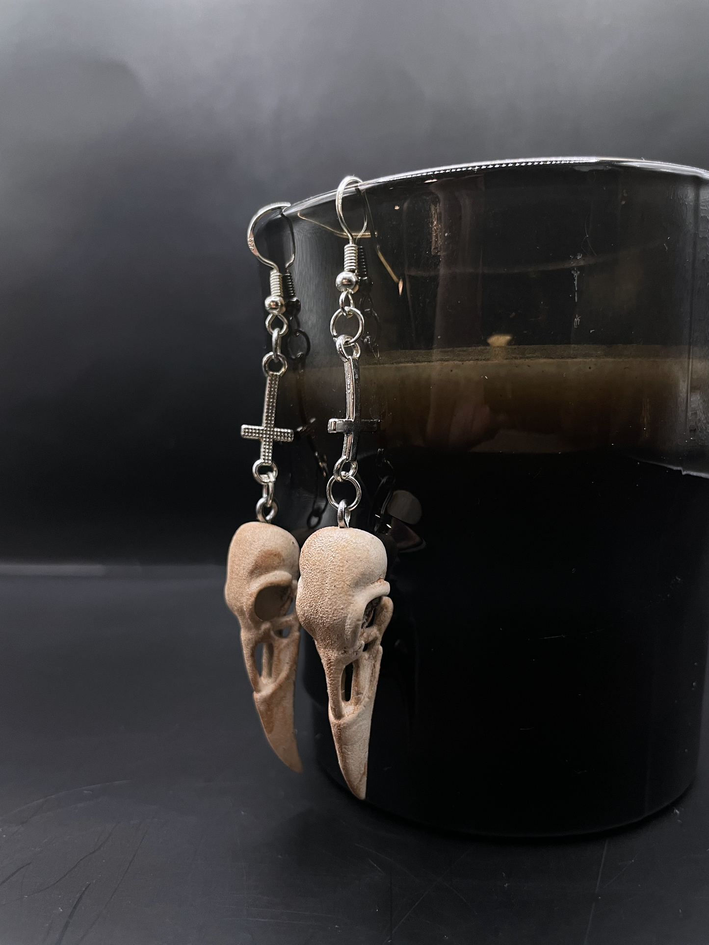 Infernal Cross Earrings