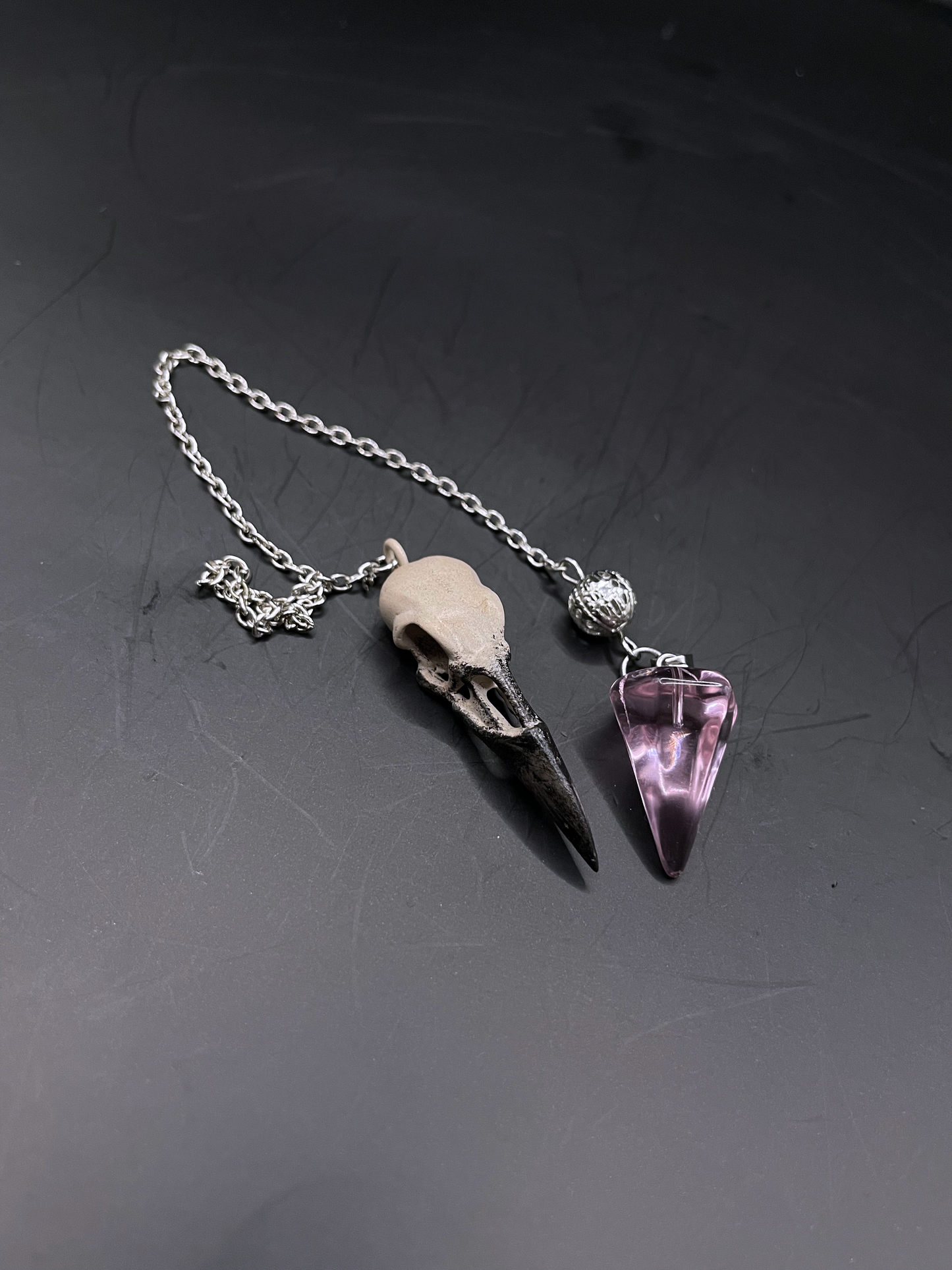 Pendulum Pink Glass Point I