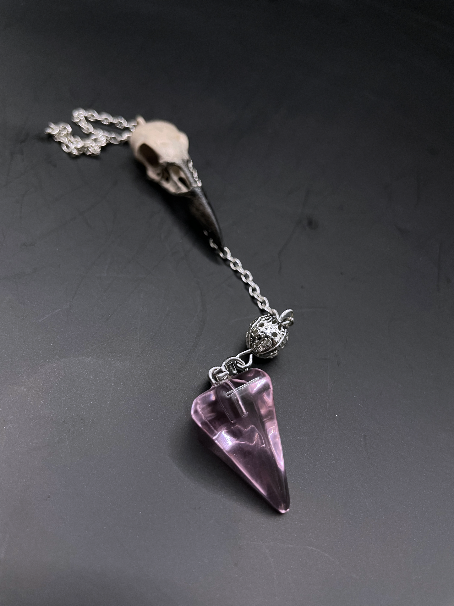 Pendulum Pink Glass Point I