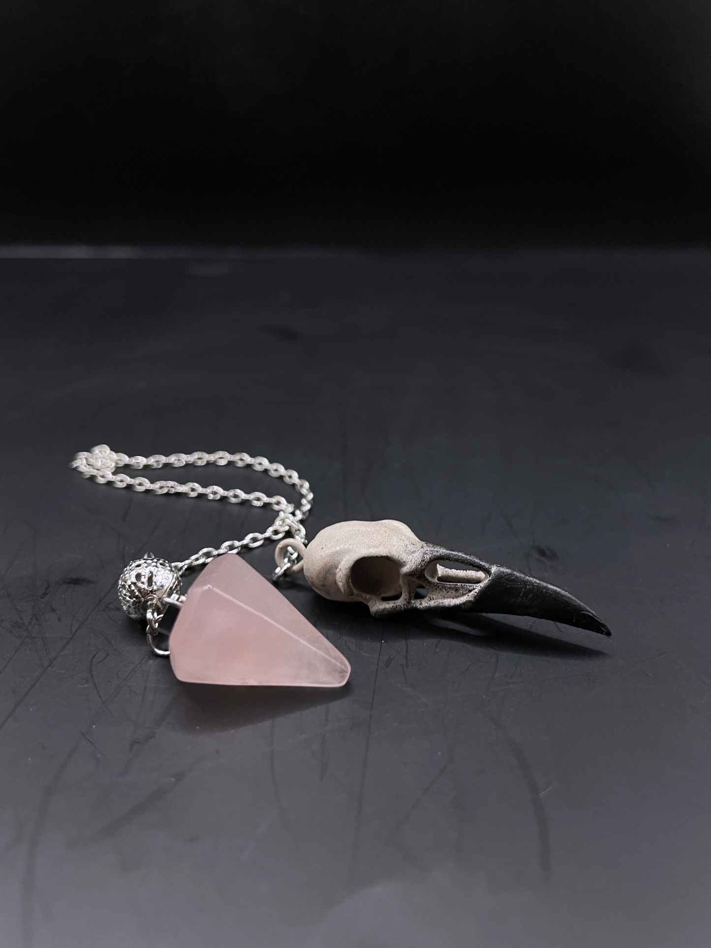 Pendulum Rose Quartz Point