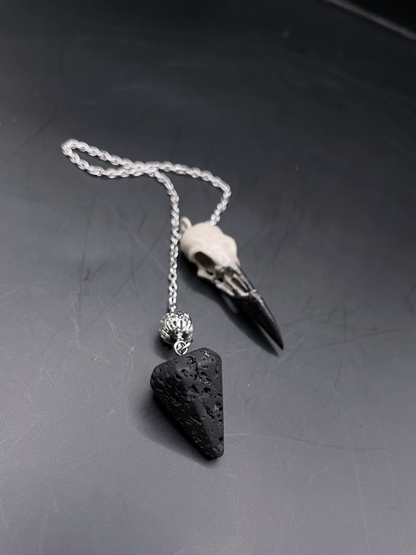 Pendulum Black Lava Stone