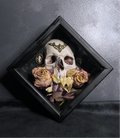 Shadow Reliquary: Skull & Wilted Roses Shrine