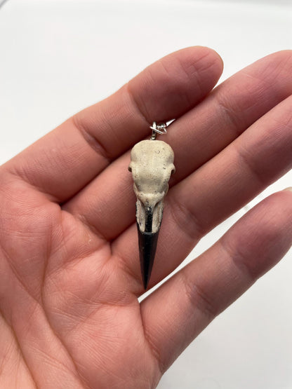 Raven Skull Earrings