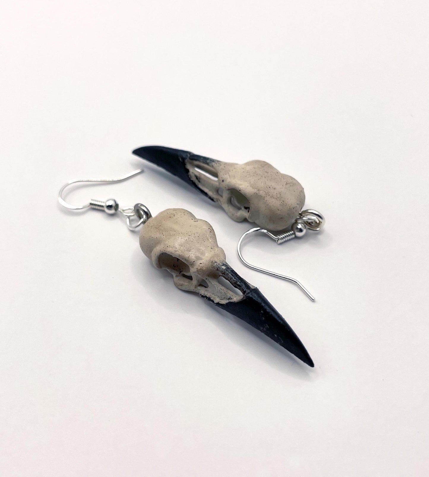 Raven Skull Earrings